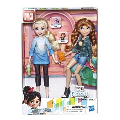 DISNEY PRINCESS Lalka x2 WIR B Elsa i Anna E7357 E7417 p4 HASBRO Cena za 1szt