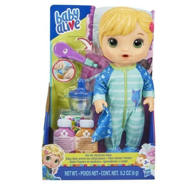 BABY ALIVE Lalka blondynka E6937 HASBRO