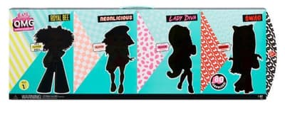 LOL Surprise! OMG 4-pack Lalki Swag Diva Neonlicious Royal 422020 p4