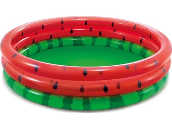BASSENG INTEX VANNMELON BASSENG  3-RING, 1.68MX38CM