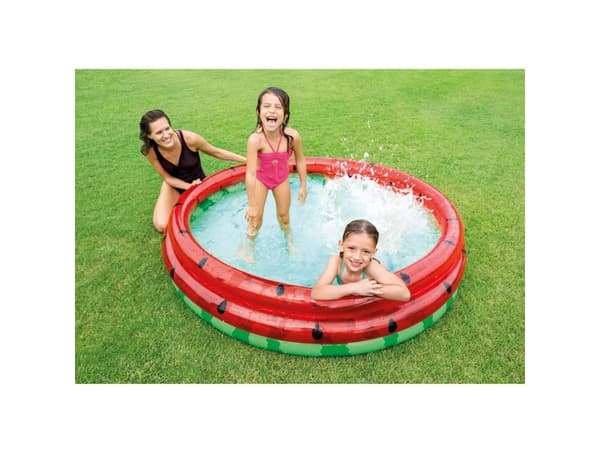 BASSENG INTEX VANNMELON BASSENG  3-RING, 1.68MX38CM