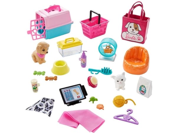 Mattel Barbie docka - Husdjurssalong (GRG90)