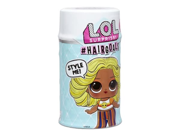 L.O.L. Surprise! Hairgoals 2.0 Asst in PDQ, Pieni nukke, Naaras, 4 vuosi/vuosia, Tyttö, Monivärinen