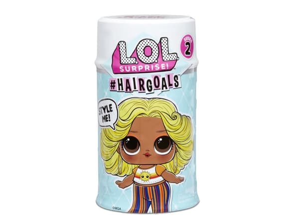 L.O.L. Surprise! Hairgoals 2.0 Asst in PDQ, Pieni nukke, Naaras, 4 vuosi/vuosia, Tyttö, Monivärinen