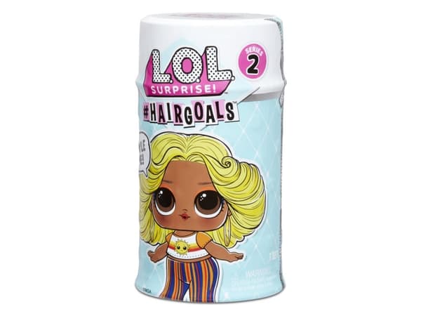 L.O.L. Surprise! Hairgoals 2.0 Asst in PDQ, Pieni nukke, Naaras, 4 vuosi/vuosia, Tyttö, Monivärinen