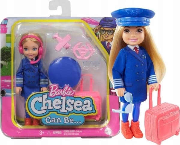 Barbie Chelsea Can Be... Pilot Mini Doll