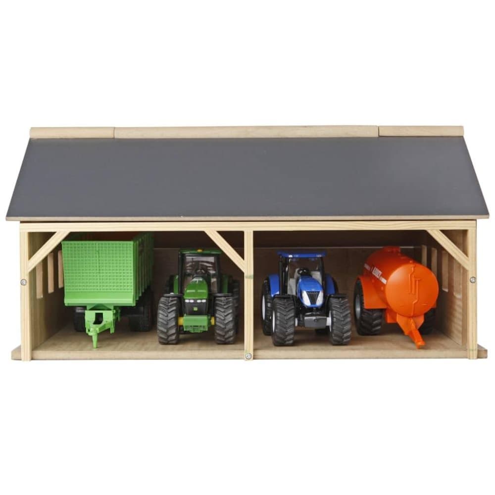 Kids Globe Traktorgarage 1:50
