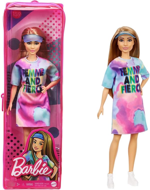 Barbie Fashionistas Doll Tie Dye Dress
