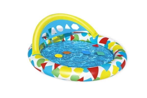 Bestway 52378, Oppblåsbart basseng, 45 l, Rund, Flerfarget