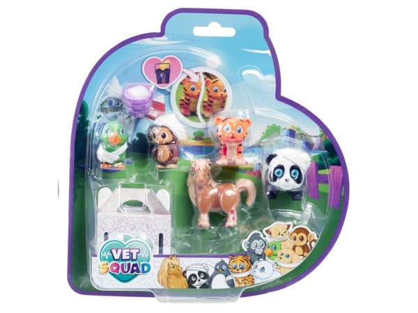 VET SQUAD Animals 5-pack - Assorted