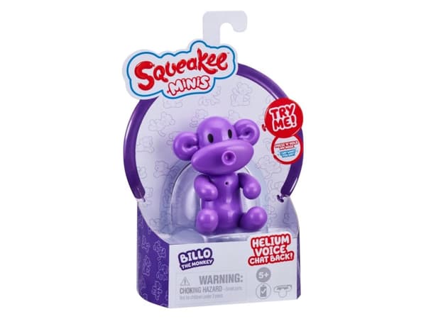 SQUEAKEE  Minis S1, Single Pack, Chimp