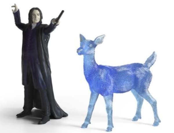 Figurka Schleich Snape &amp; Patronus Velhomaailmassa