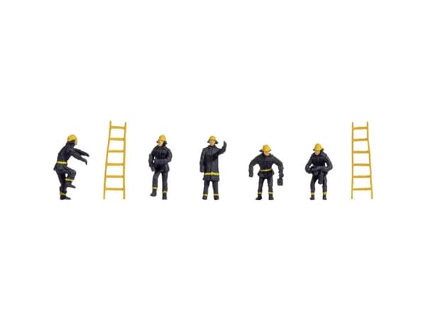 NOCH Fire Brigade, HO (1:87), Sort, Rød, Gult