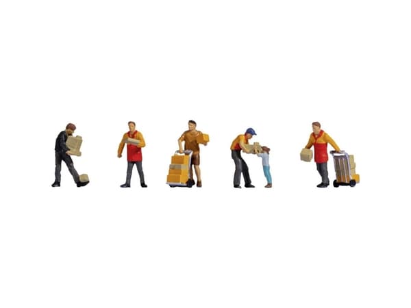 NOCH Parcel Carriers, HO (1:87), Multifärg