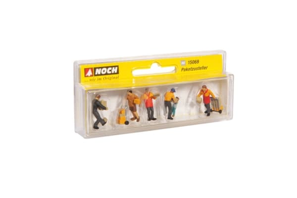 NOCH Parcel Carriers, HO (1:87), Multifärg