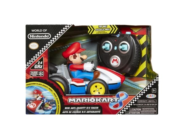 JAKKS Pacific Nintendo Mario Kart 8 - Mario Anti-Gravity Mini RC Racer - RC