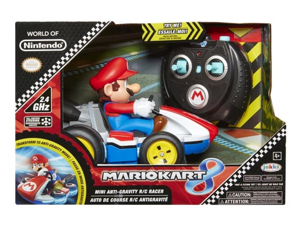 JAKKS Pacific Nintendo Mario Kart 8 - Mario Anti-Gravity Mini RC Racer - RC