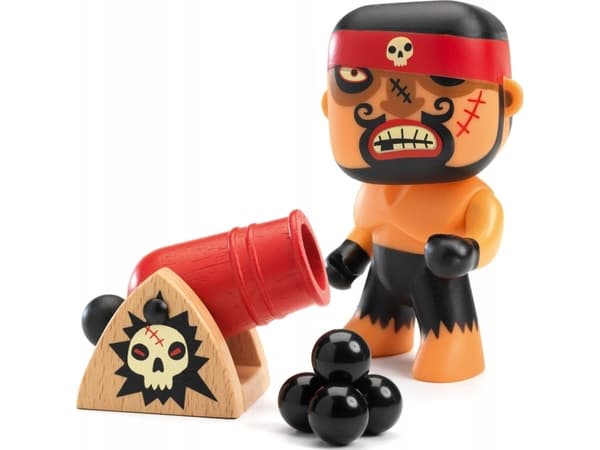 Djeco Djeco Arty Toys - Pirater - Rico och hans kanon