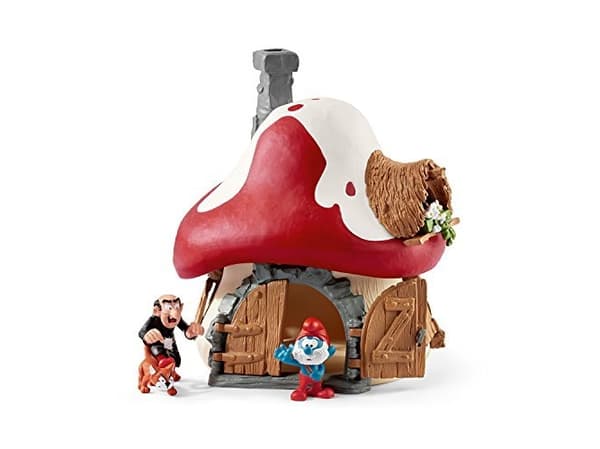 Smurf House with 2 figurines