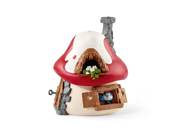 Smurf House with 2 figurines