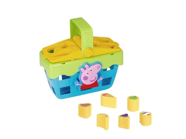 Peppa Pig Shape Sorter Basket
