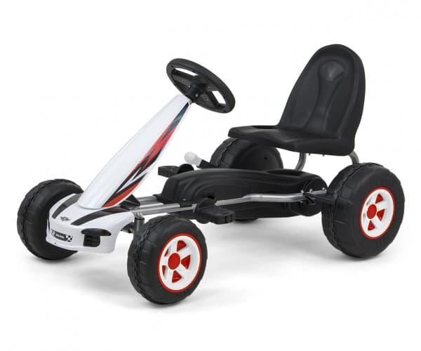 Milly Mally Milly Mally Viper Hvit pedal gokart