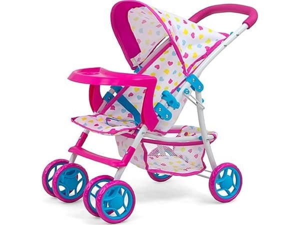 Kate Candy rosa MILLY MALLY dukkevogn