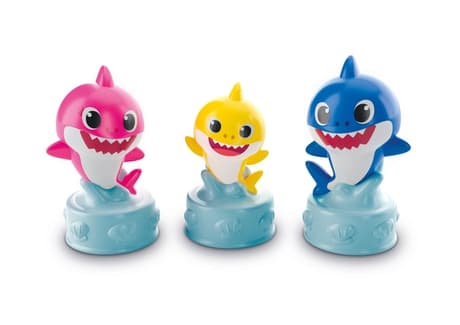 Clementoni Baby Shark Clemmy Character Bucket, 1 år, Plast, Flerfarget
