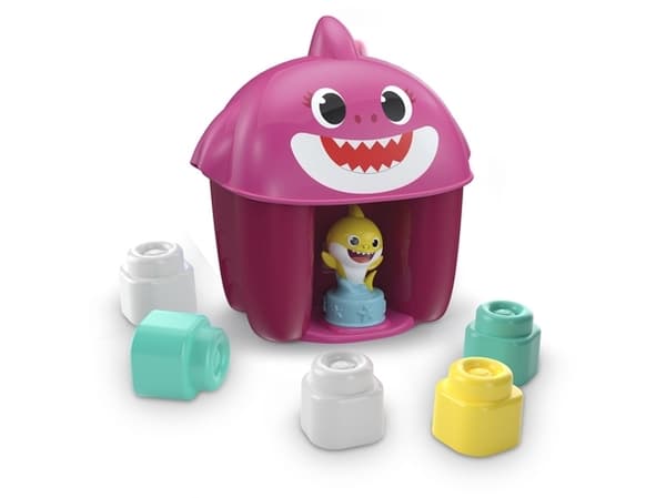 Clementoni Baby Shark Clemmy Character Bucket, 1 år, Plast, Flerfarget