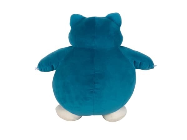 Jazwares Pokemon Snorlax Sovende, plysj, 45 cm