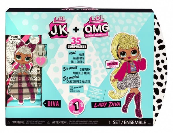 423157-INT L.O.L. Surprise OMG and JK Pack-Diva