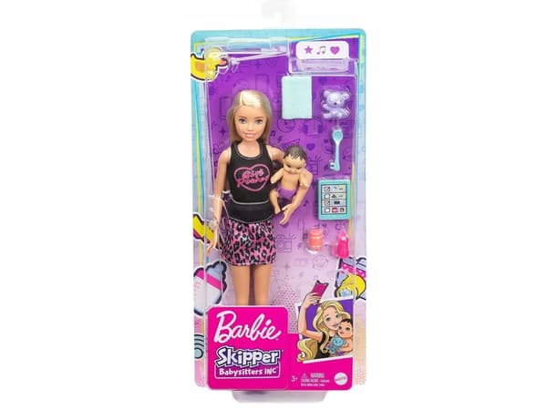 Barbie Skipper Babysitters Inc. Skipper Babysitters Inc Dolls and Accessories, Motedukke, Jente, 3 år, Jente, 266 mm, Flerfarget