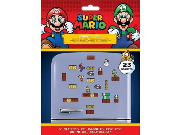Pyramidint koristelu magneettisarja Super Mario