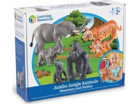 Learning Resources Jumbo Äidit ja lapset - Viidakon eläimet -figuuri (LER0839)
