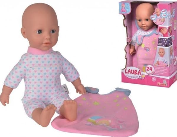 Simba SIMBA Laura-nukke Melodian kanssa 24 Äänet 30 cm yleinen