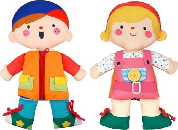 Ks Kids Kose/påkledningsdukke, universal