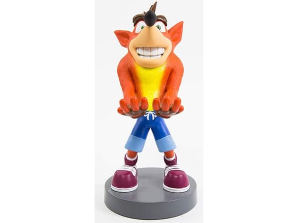 EXG Cable Guys - Crash Bandicoot, Mobiltelefon/smarttelefon, Fjernkontroll, Aktiv holder, Innendørs, Flerfarget