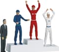 Pikkukuva 2 / 2: Carrera Toys Winner‘s rostrum with set of figures, Monivärinen