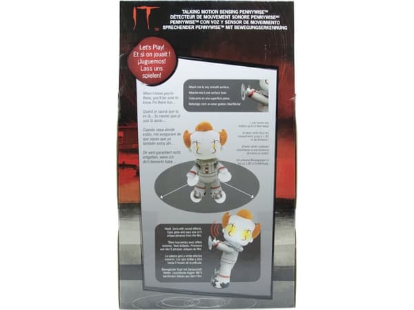 YuMe Toys YuMe Plush - Creepy Pennywise with sound (30 cm)