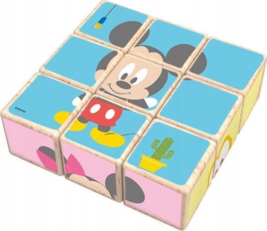 Disney DISNEY WOOD Mickey Block Puzzle