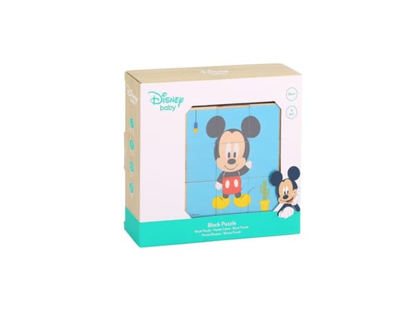 Disney DISNEY WOOD Mickey Block Puzzle