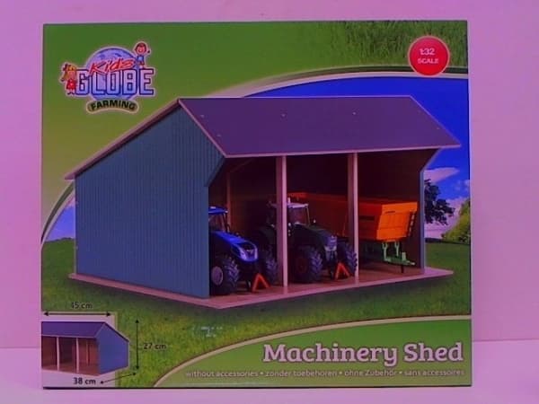 Hipo Garage for 3 store traktorer 45x38x27cm HIPO