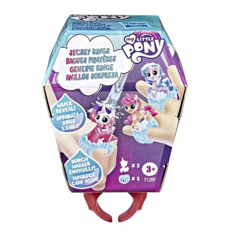 My Little Pony Secret Rings Blind Bag Series 1 - Leksak med vattenöverraskning - 4 cm - utvald design