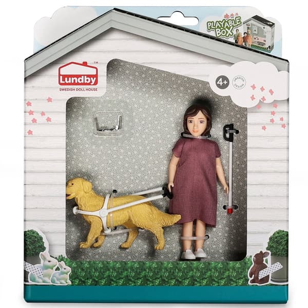 Doll Blind Stick Dog