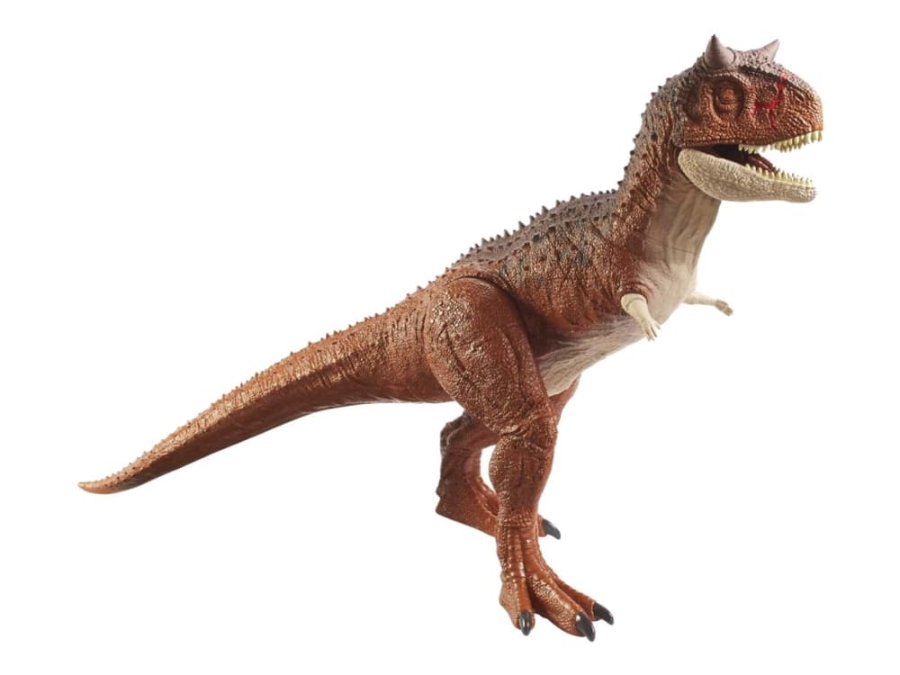 Mattel Super Colossal Carnotaurus Toro, 4 År, Pojke/flicka, Brun