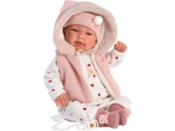 Llorens Baby docka gråtande Tina 44 cm