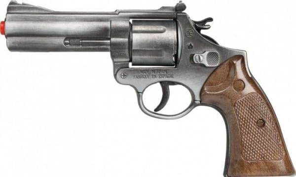 Pulio Gonher polisrevolver i metall med 12 patroner