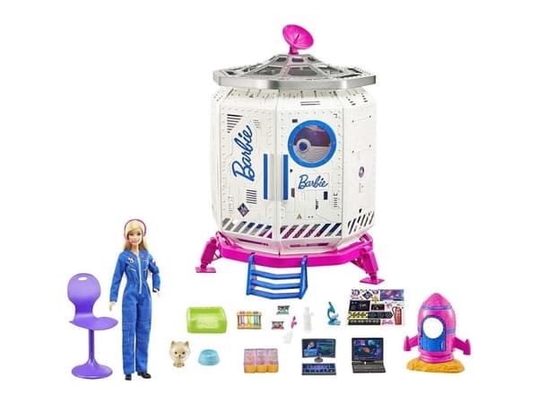 Barbie Space Discovery Barbie Doll - Romstasjon (GXF27)