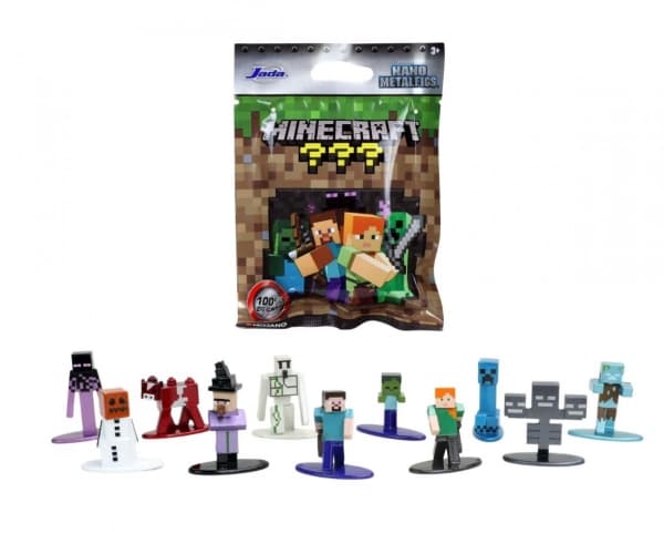 Jada Toys Minecraft Dungeons Nano Metalfigs figur - överraskning (253261000)