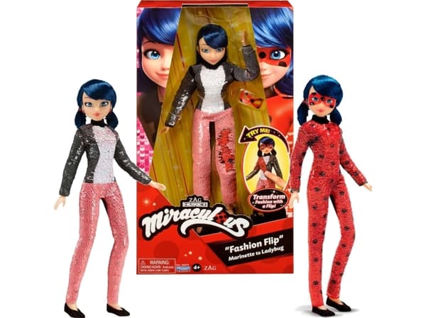 Miraculous Transforming Fashion Doll w/ Sequins